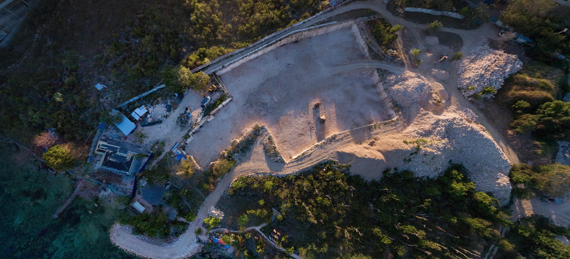 Aerial drone survey